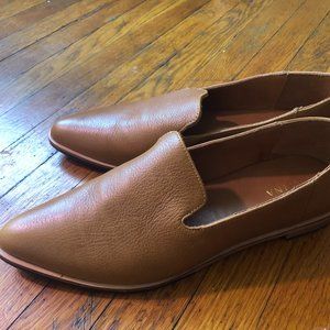 Leather Pointed Flats